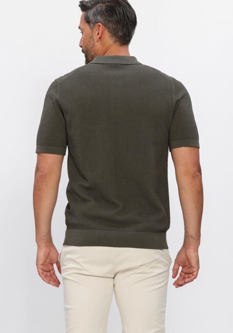 Gr&uuml;ne PROFUOMO Polo-Shirt POLO SS AERO EASE WAFFLE STRUCTURE - large