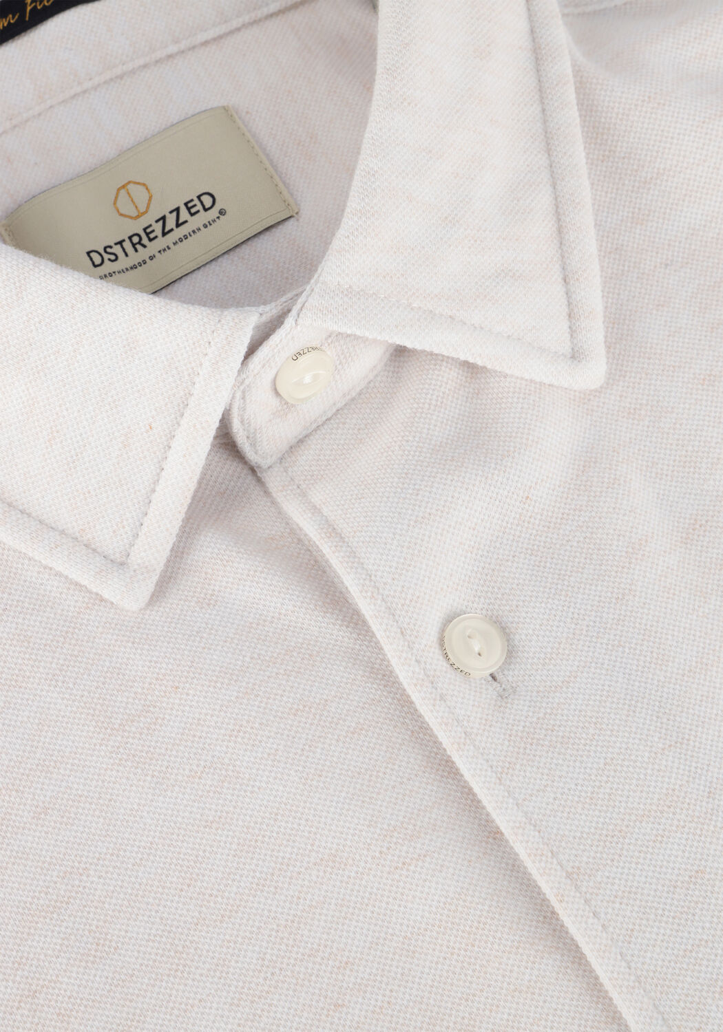Nicht-gerade weiss DSTREZZED Casual-Oberhemd ANTHONY SHIRT - large