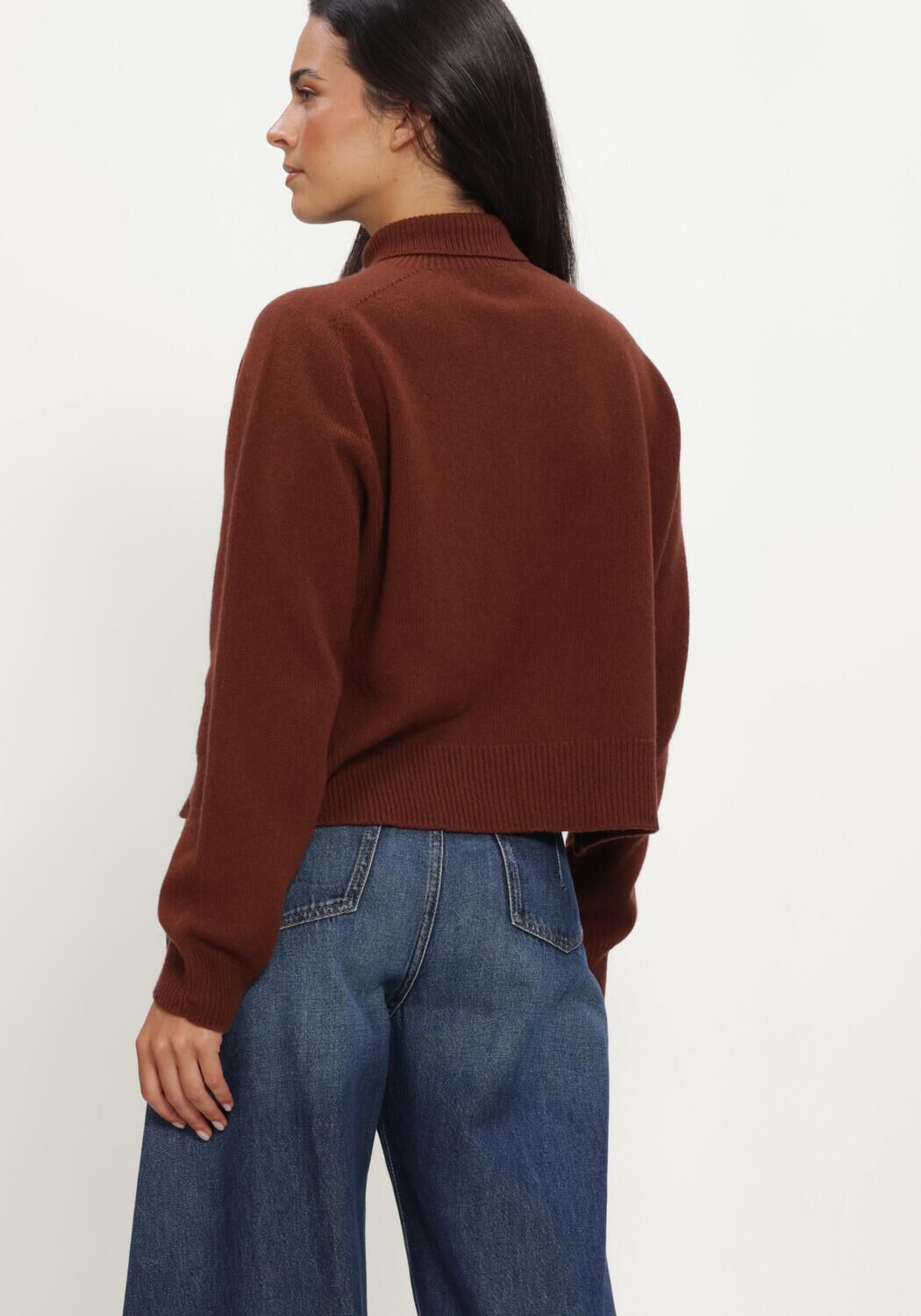 Bordeaux DRYKORN Rollkragenpullover LYZIMA - large