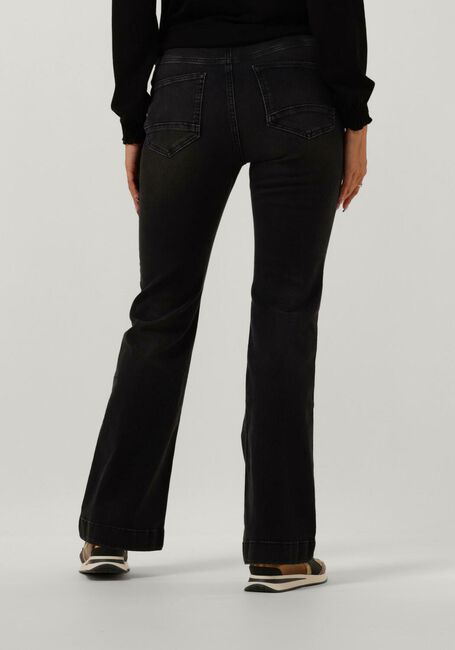 Schwarze SUMMUM Flared jeans JULIET SKINNY FLARED JEANS JULIA BLACK BLACK - large