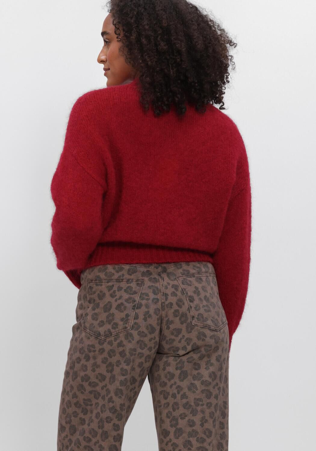 Rote BY-BAR Pullover SONNY PULLOVER - large