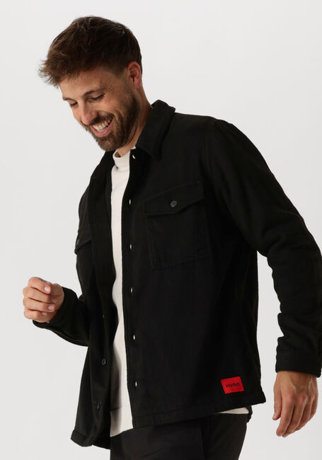 Schwarze HUGO Overshirt ENALU - large