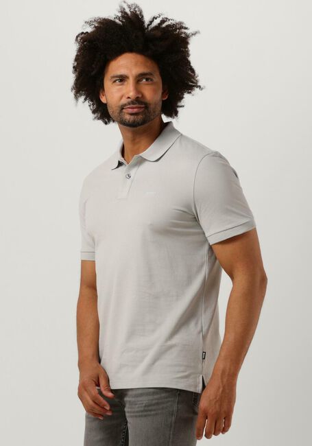 Graue BOSS BLACK Polo-Shirt PALLAS - large