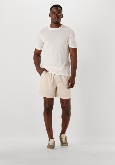 Beige PLAIN Kurze Hose TURIPL SHORTS - large
