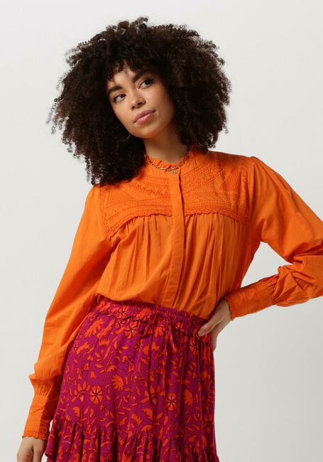 Orangene HARPER & YVE Blusen YASMIN-LS - large