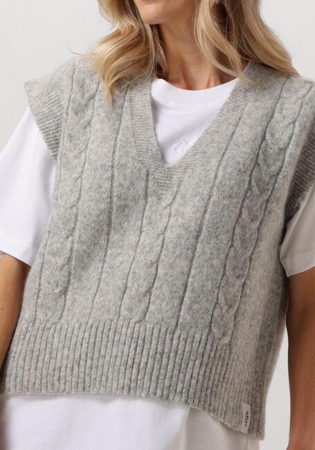 Graue SOEURS DE PROVENCE Top PAULINE SPENCER - large