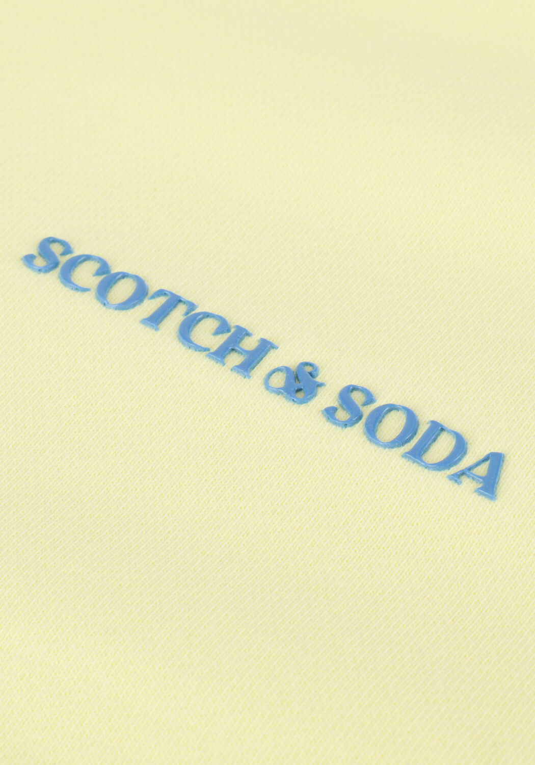 Gelbe SCOTCH & SODA Sweatshirt UNISEX CREWNECK SWEATSHIRT IN ORGANIC COTTON - large