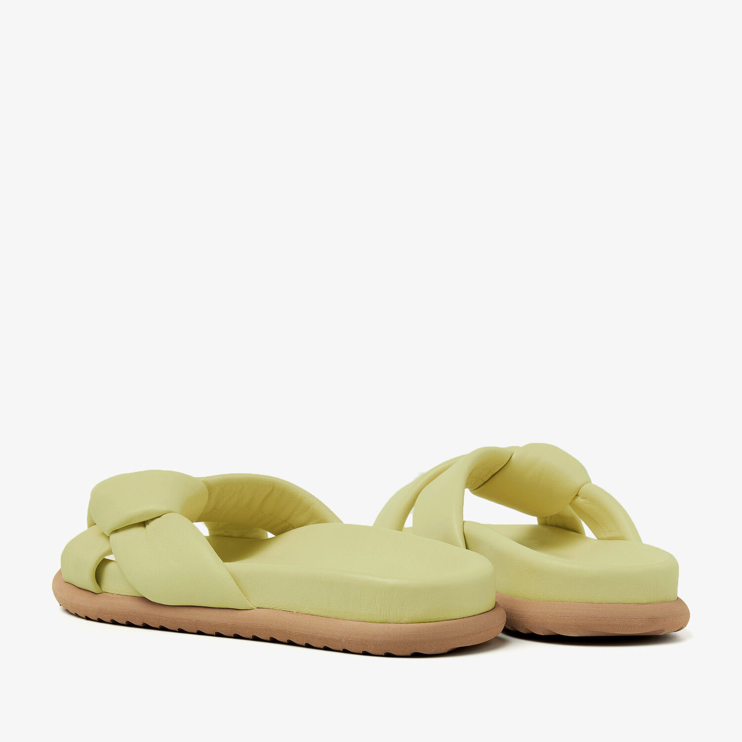 Limette VIA VAI Flache Sandalen CANDY NOVA - large