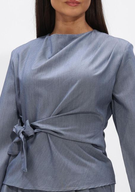 Blaue CO'COUTURE Blusen TENGA PLEAT BLOUSE - large