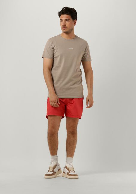 Rote PUREWHITE Badehosen BASIC SWIMSHORT - large