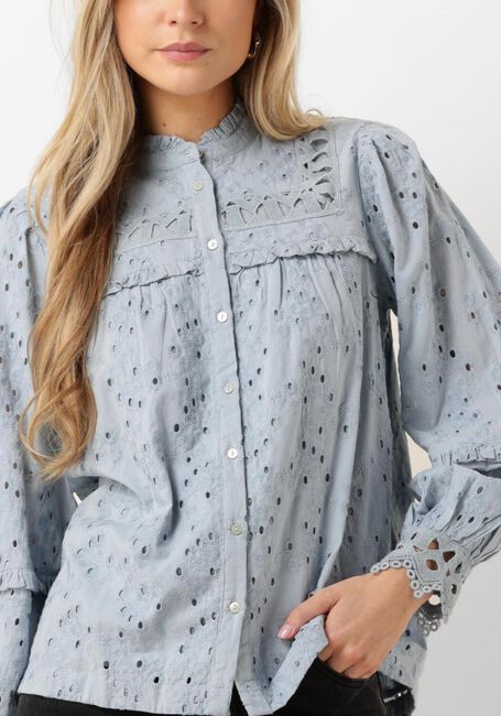 Blaue Y.A.S. Blusen YASGUNVA LS SHIRT - large