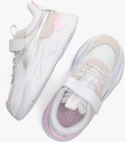 Weiße PUMA Sneaker low RS-X METALLIC AC - medium