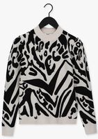 Hellgrau OBJECT Pullover THESS L/S JACQUARD KNIT PULLOVER
