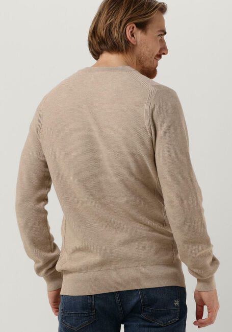 Braune DSTREZZED Pullover MERCURY CREW MELANGE SLUB - large