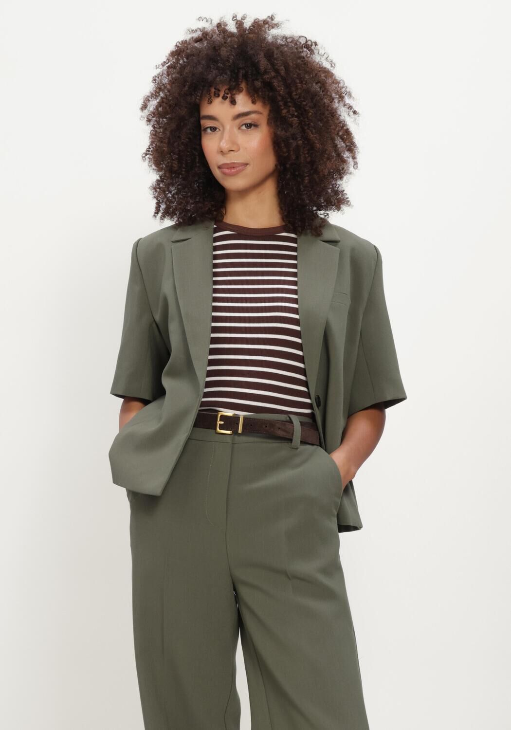 Gr&uuml;ne MODSTR&Ouml;M Blazer GALEMD SS BLAZER - large