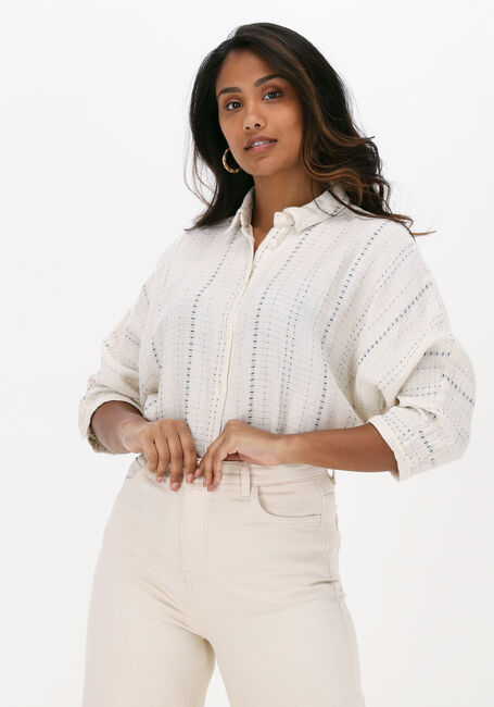 Creme BY-BAR Blusen NOREL STRIPE BLOUSE - large