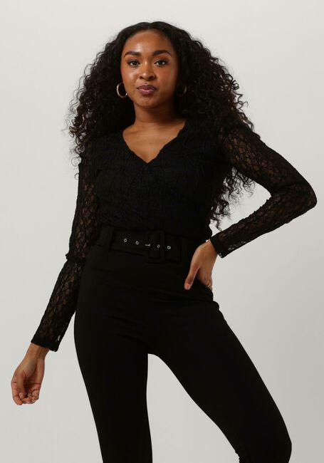 Schwarze GUESS Blusen RAVENNA TOP - large