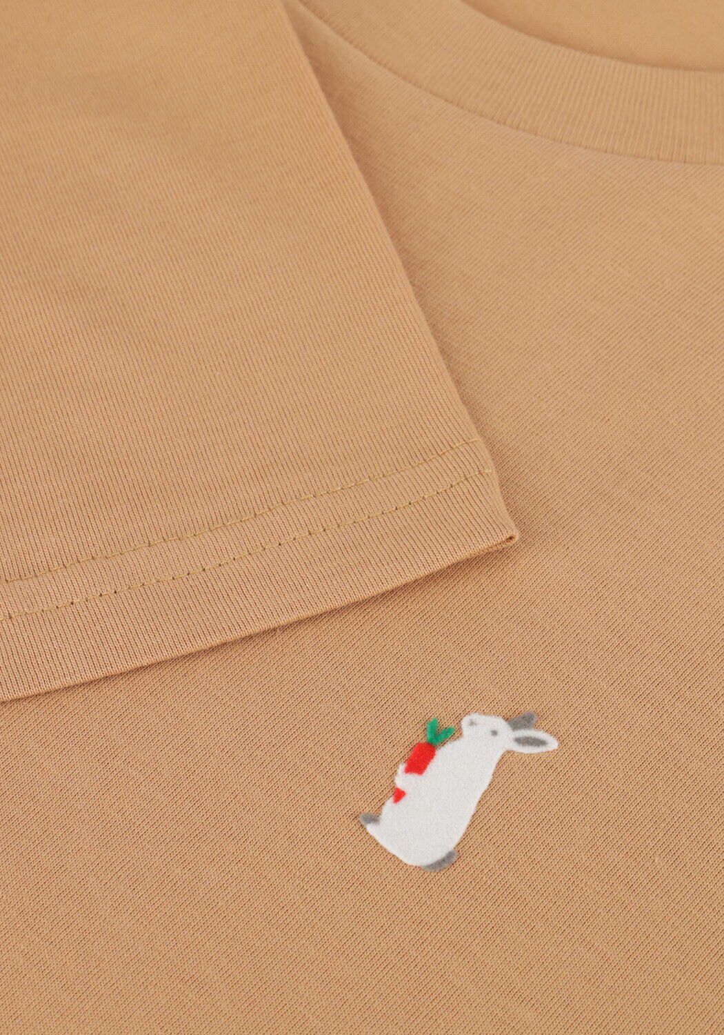 Beige STR&Oslash;M Clothing Polos & T-Shirts T-SHIRT - large