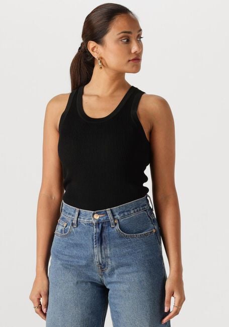 Schwarze WITHBLACK Top WBLLEWIS TANK TOP - large