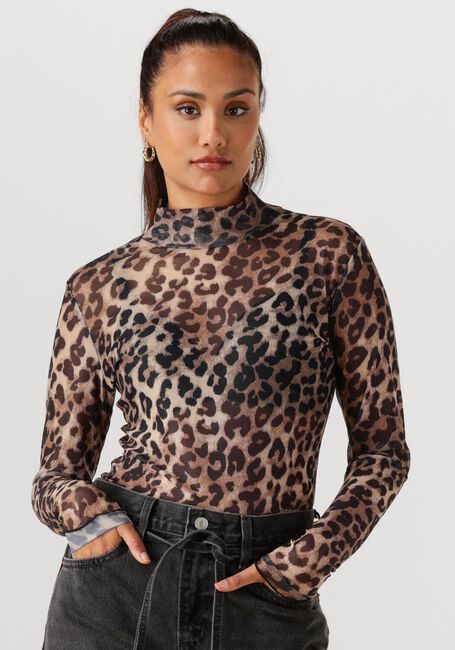 Braune CC HEART Top EVE MESH TURTLENECK - large