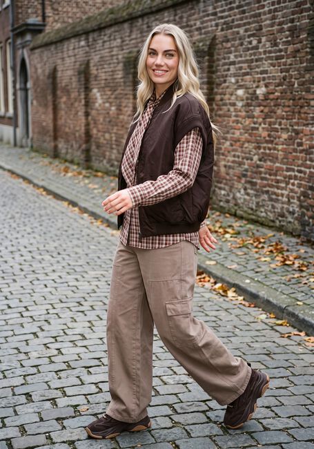 Braune WITHBLACK Bodywarmer WBLIMPERIAL WAISTCOAT - large