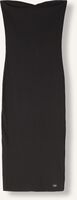 Schwarze CALVIN KLEIN Midikleid WOVEN LABEL RIB SLEEVELESS DRESS Schwarze CALVIN KLEIN Midikleid WOVEN LABEL RIB SLEEVELESS DRESS - medium