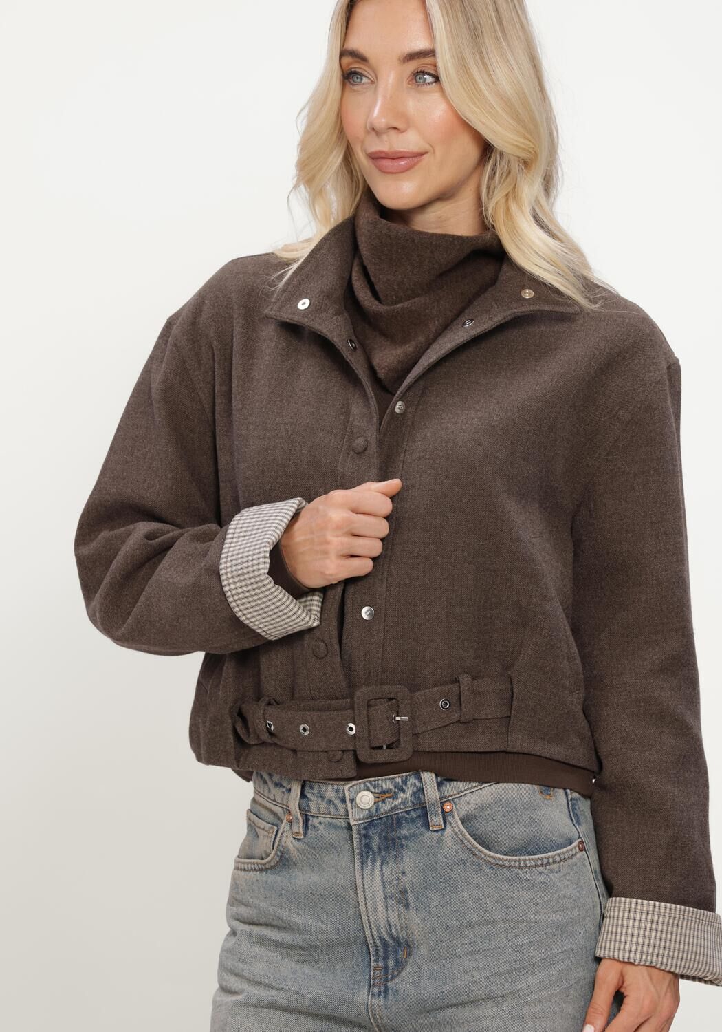 Braune CIRCLE OF TRUST Jack INGER JACKET - large