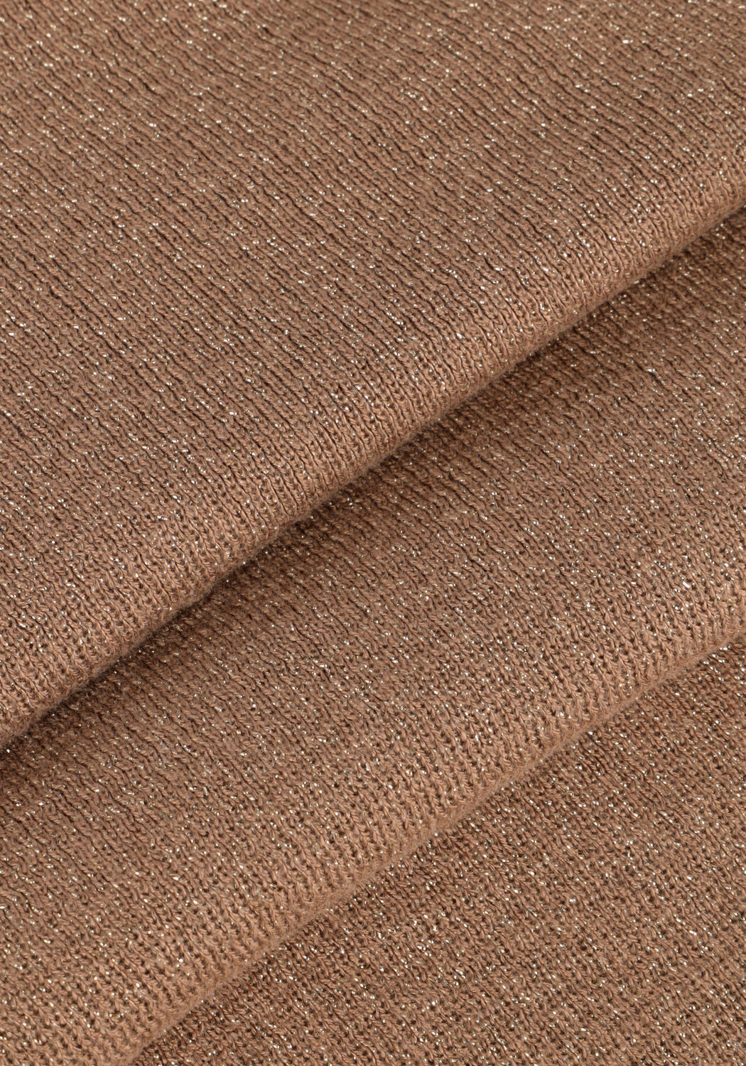 Goldfarbene EST'SEVEN Rollkragenpullover NIKOLE TOP LONGSLEEVE - large