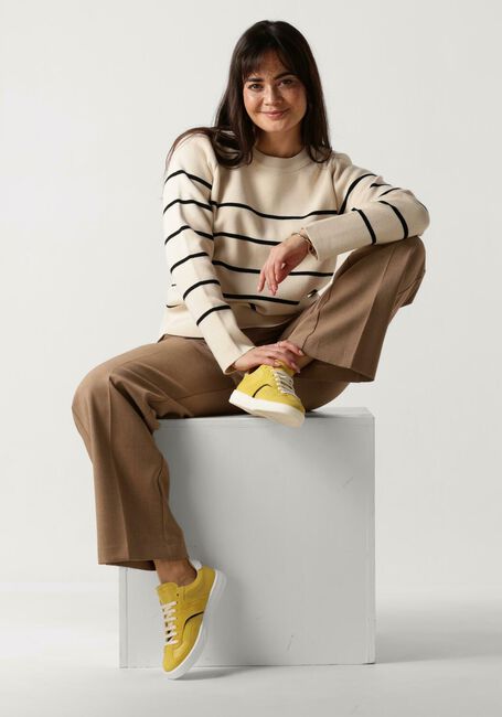 Beige SELECTED FEMME Pullover SLFLIVA LS KNIT O-NECK - large
