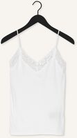 Weiße SELECTED WOMEN Top SLFMANDY RIB LACE SINGLET Weiße SELECTED WOMEN Top SLFMANDY RIB LACE SINGLET - medium