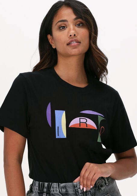 Schwarze IRO T-shirt MATHYS - large