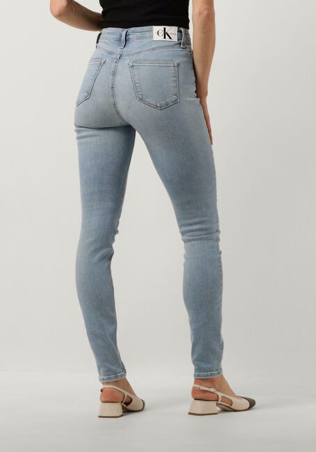 Blaue CALVIN KLEIN Skinny jeans HIGH RISE SKINNY - large