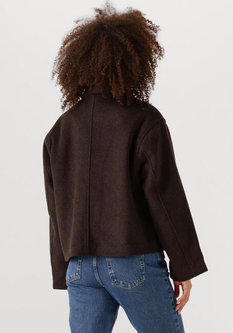 Braune NEO NOIR Mäntel HAMRA WOOL JACKET - large