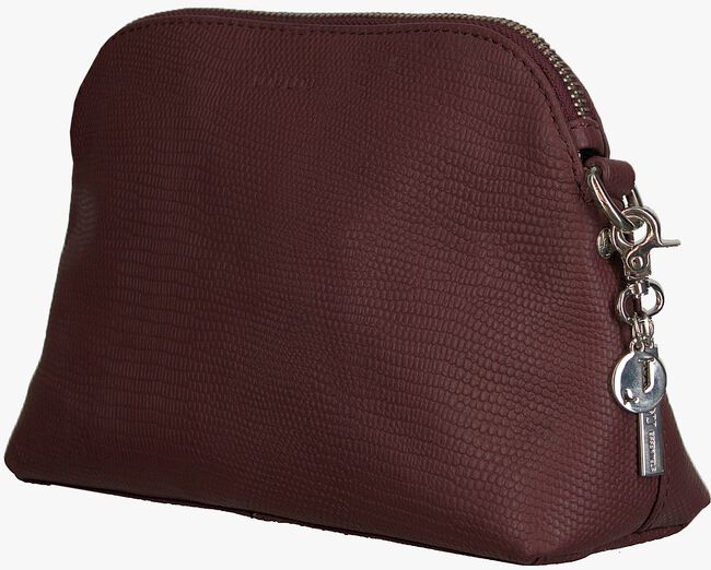 Rote BY LOULOU Handtasche SMALL LOVELY LIZARD - large