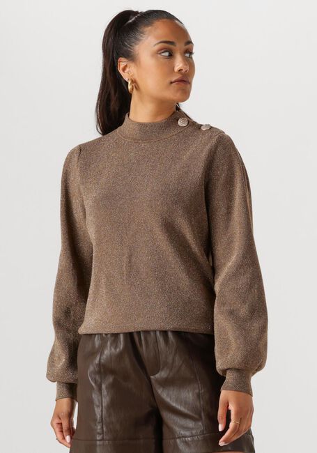 Taupe NUKUS Pullover DAYTONA PULLOVER LUREX - large