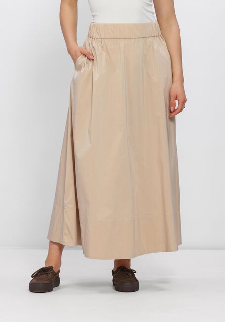 Sand NEO NOIR Midirock YARA LONG POPLIN SKIRT - large
