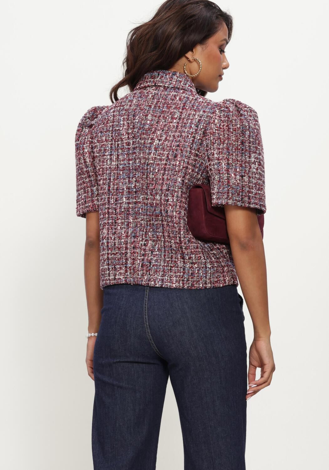 Bordeaux LINA LOCCHI Blazer LL-BELLA MULTI - large