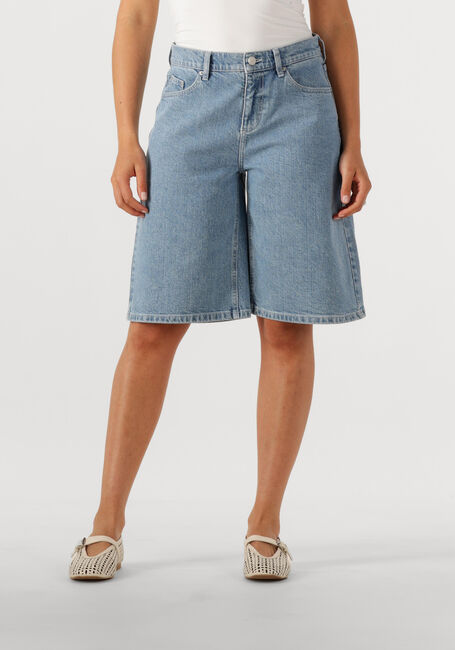 Blaue MSCH COPENHAGEN Kurze Hosen MSCHELIDA ADA DENIM SHORTS - large