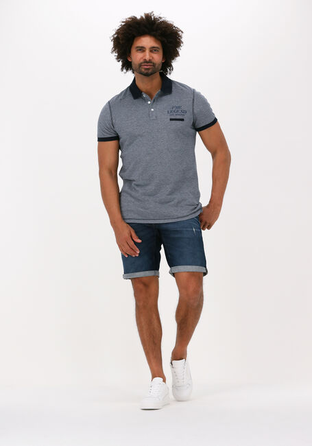 Dunkelgrau PME LEGEND Polo-Shirt SHORT SLEEVE POLO TWO TONE PIQUE - large