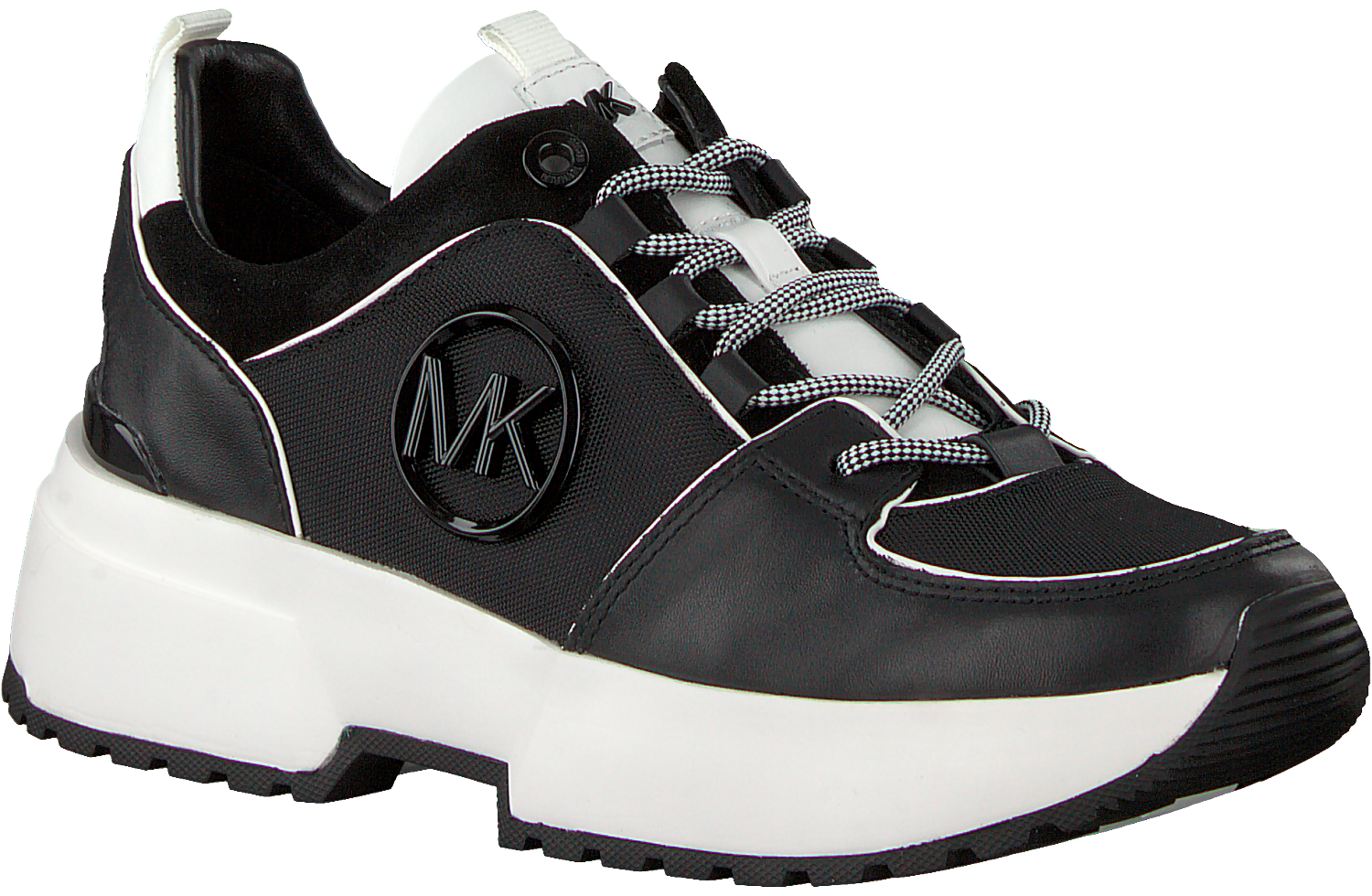 michael michael kors cosmo leather sneaker boot