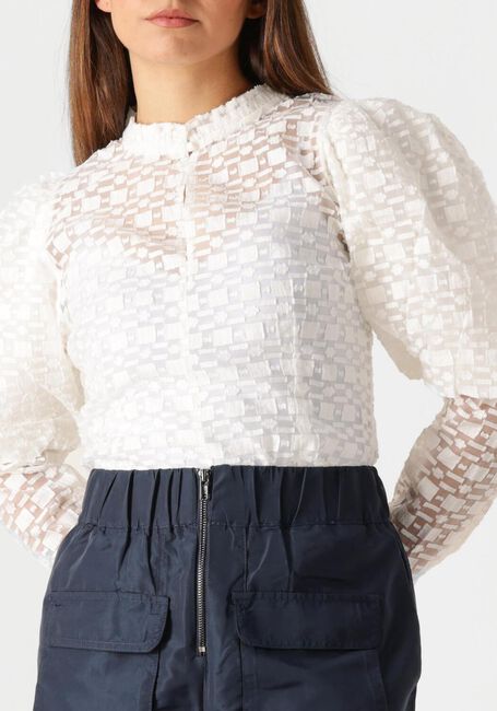 Weiße CO'COUTURE Blusen ELINOR OPEN BACK BLOUSE - large
