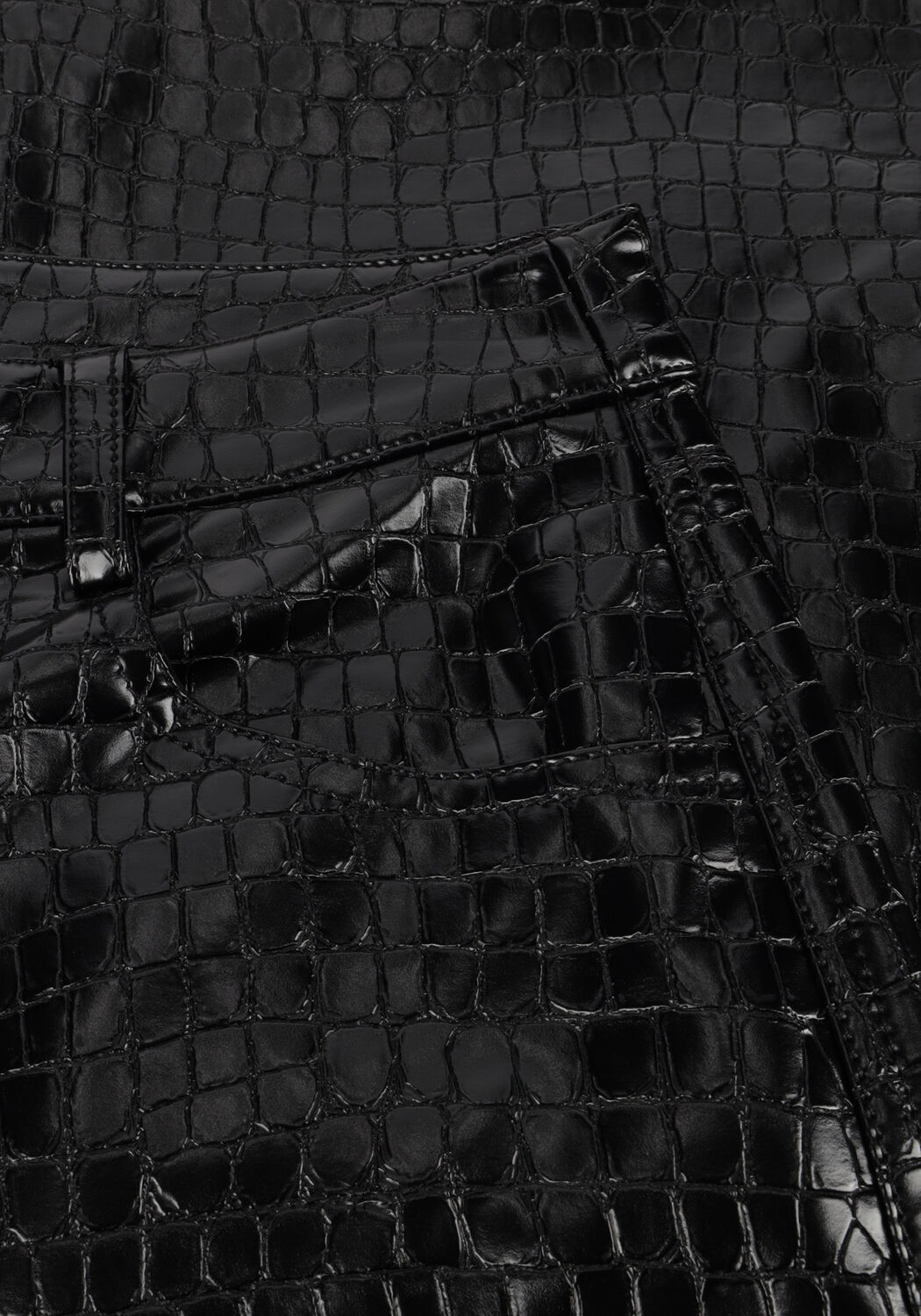 Schwarze EDITED Weite Hose CELINA TROUSERS - large