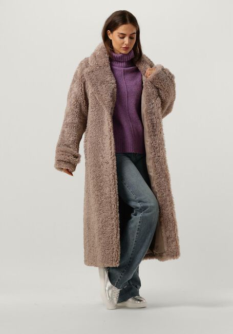 Taupe BEAUMONT Fake-Fur-Jack SASHA - large