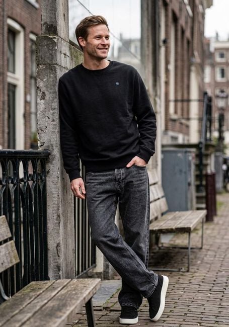 Schwarze G-STAR RAW Sweatshirt C235 - PACIOR SWEAT R - large