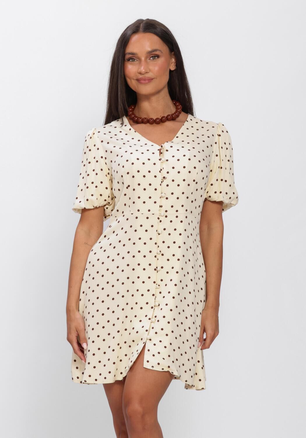 Ecru YDENCE Kleider DRESS AMAYA - large