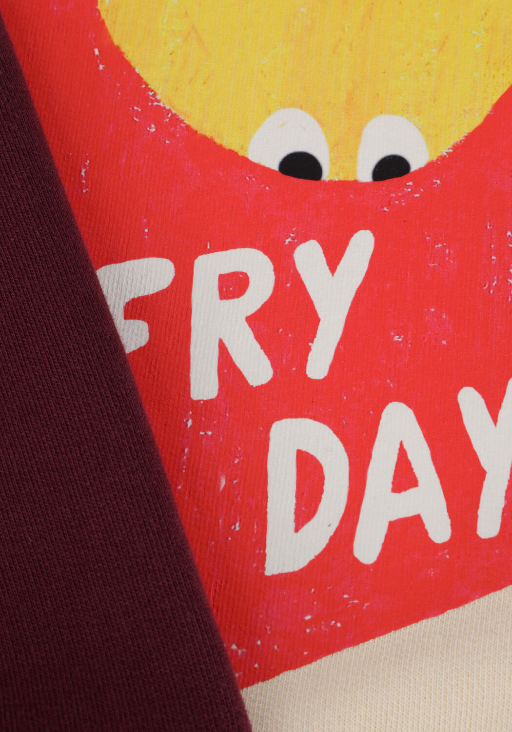 Sand DAILY BRAT Sweatshirt FRY-DAY SWEATER - large