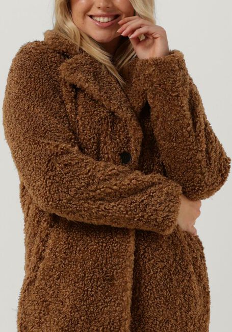 Camelfarbene GIACOMO THE JACKET Fake-Fur-Jack 6612576 - large