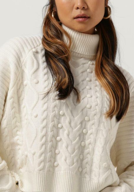Ecru IDANO Rollkragenpullover GASPARINE - large