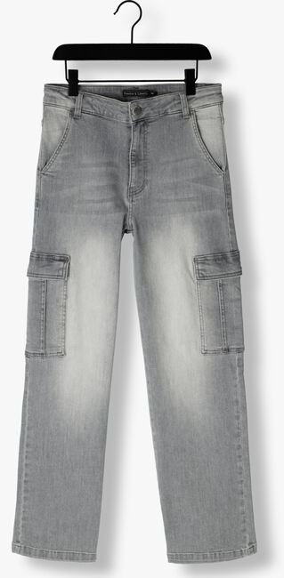 Hellgrau FRANKIE & LIBERTY Straight leg jeans INDEPENDANT CARGO - large