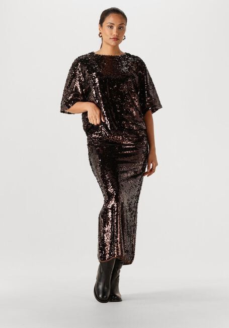 Bordeaux EDITED Maxirock DAKARA SKIRT - large